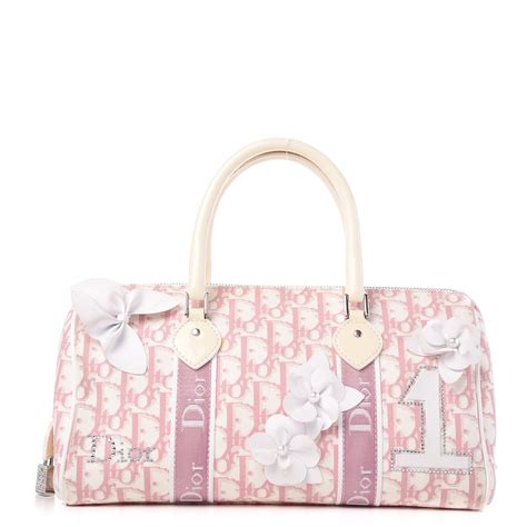 dior girly romantique bag pink|CHRISTIAN DIOR Monogram Girly Boston Pink.